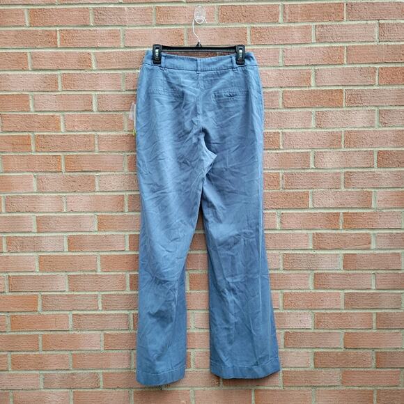 Summersalt The Easy High-Waisted Flare Pant in Captain's Blue Size 8 - Picture 3 of 6